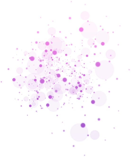 Purple Gradient Dots Glitter Splatter Spect Light Transparent Fades Blur